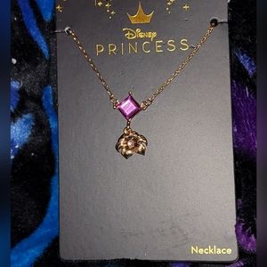 Disney Princess Rapunzel flower necklace NWT